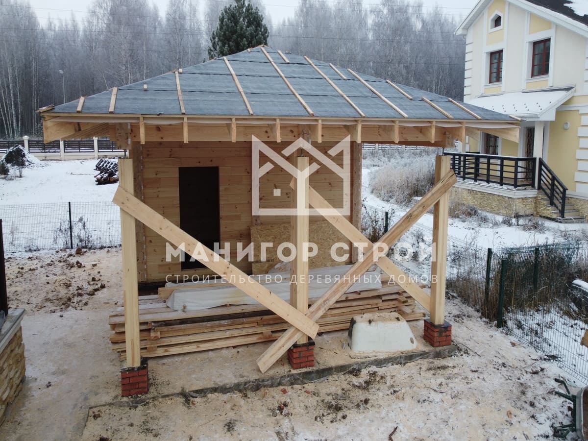 Фотография 3 - Строительство домов из клееного бруса в Республике Татарстан