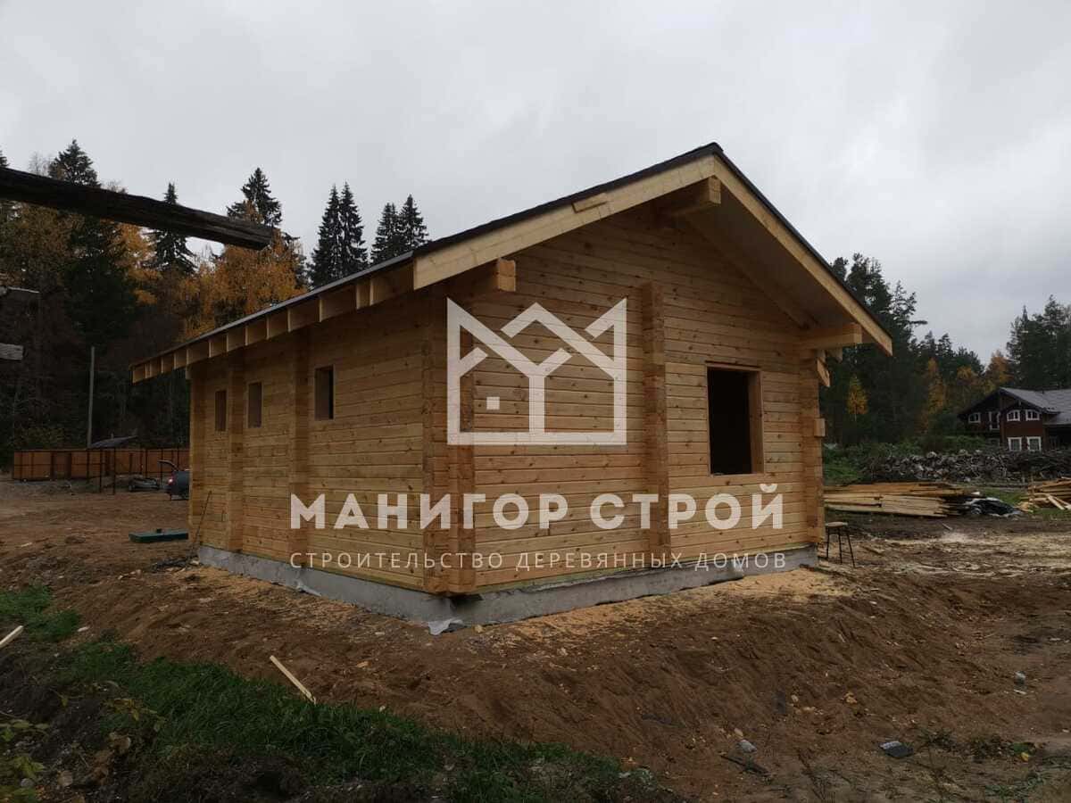 Фотография 4 - Строительство домов из профилированного бруса в Ленинградской области