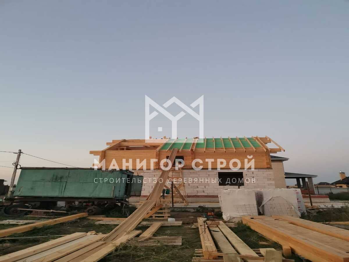 Фотография 2 - Строительство домов из профилированного бруса в Ульяновской области