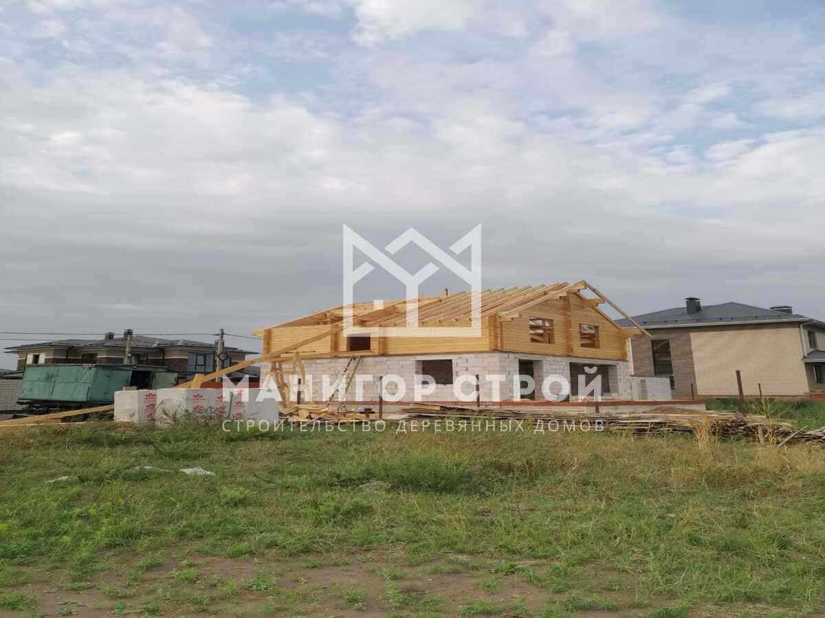 Фотография 3 - Строительство домов из профилированного бруса в Ульяновской области