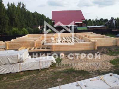Фотография 3 - Строительство домов из клееного бруса в Тульской области