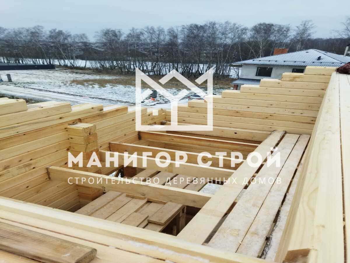 Фотография 3 - Строительство домов из профилированного бруса в Московской области