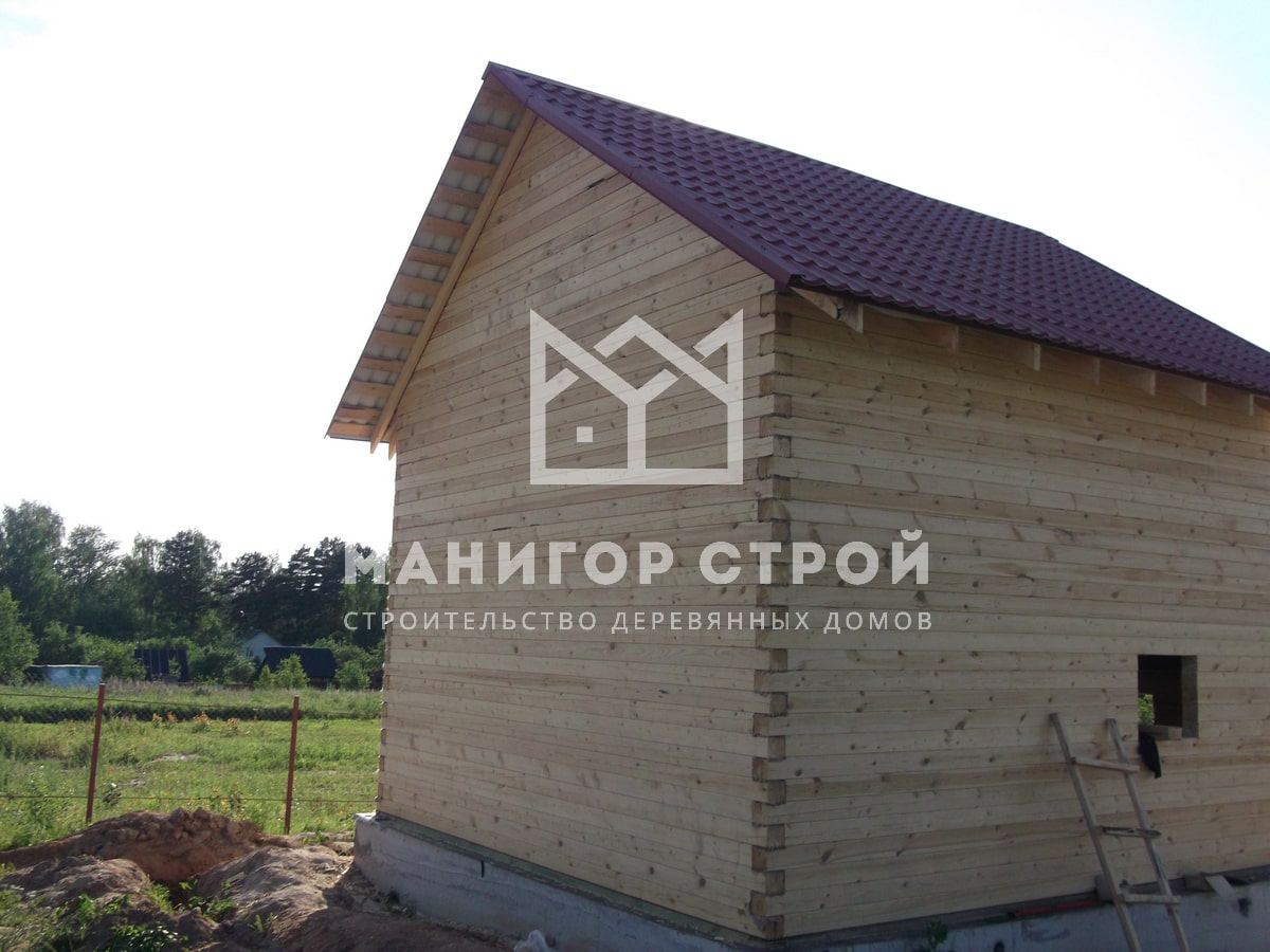 Фотография 15 - Строительство домов из профилированного бруса в Московской области