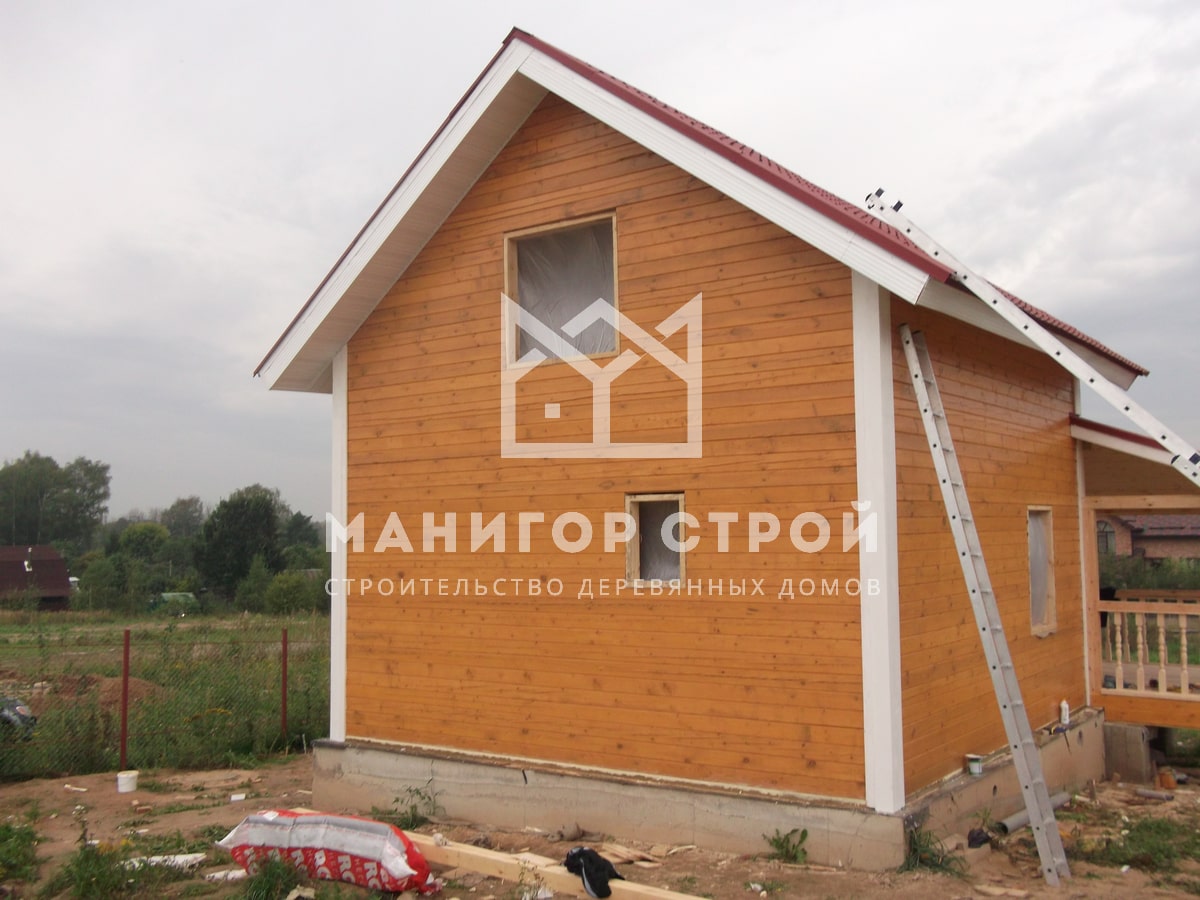 Фотография 16 - Строительство домов из профилированного бруса в Московской области