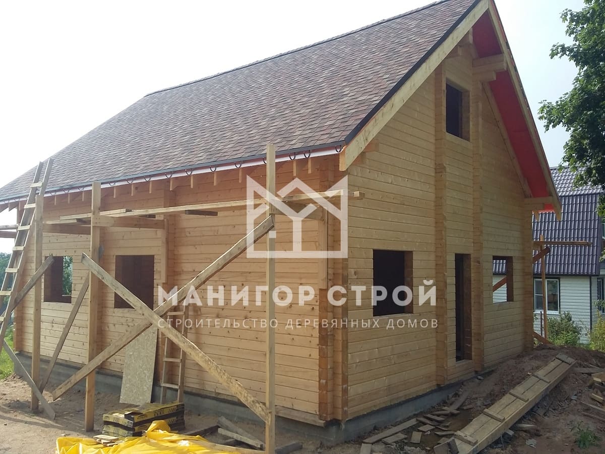 Этапы строительства деревянного дома из бруса