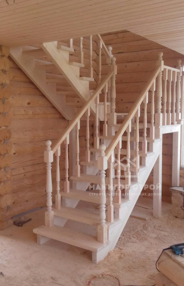 монтаж межэтажной лестницы