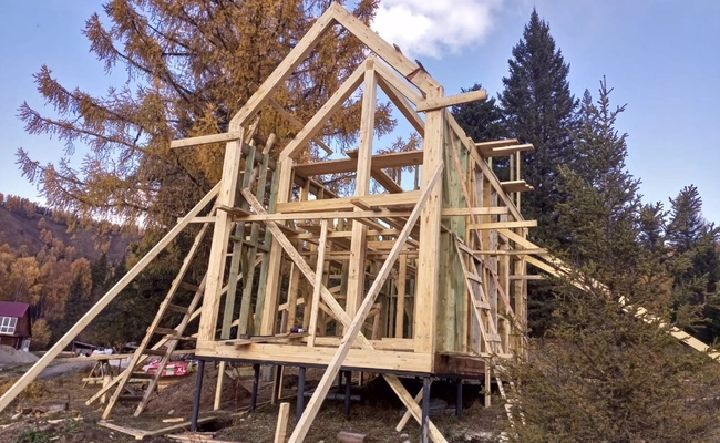Изображение статьи - Строительство каркасного дома в живописном Алтайском крае